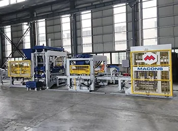 MACONS concrete block making machine