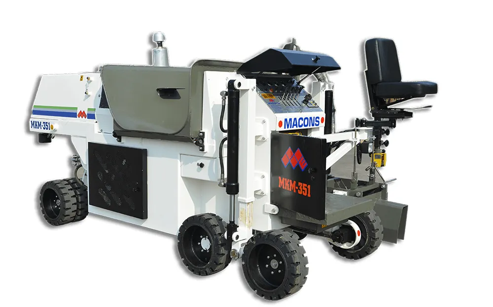 MACONS concrete kerbing machine