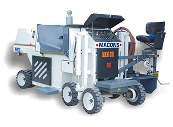 MACONS concrete kerbing machine
