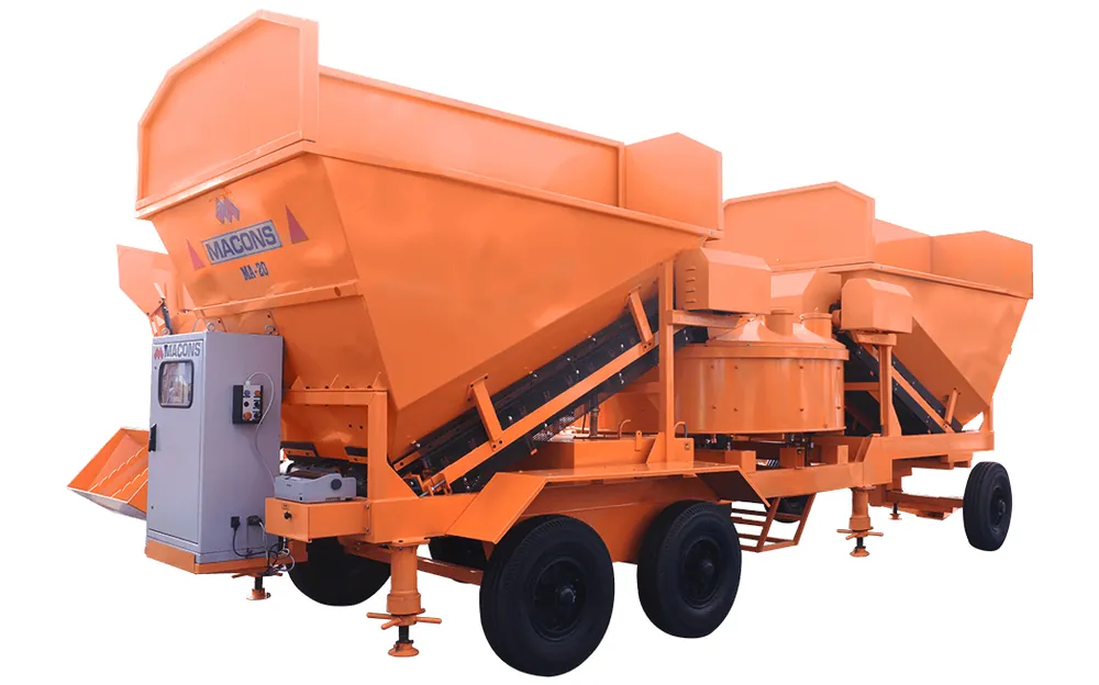 MACONS mobile batching plant (MA series)